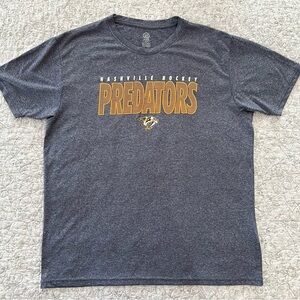 NHL Nashville Predators Dark Blue Tee Hockey Fandom Sporty